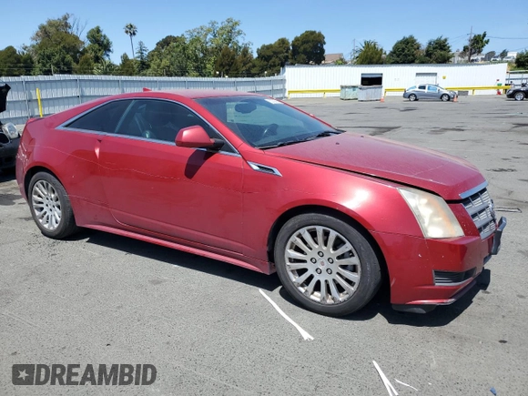 2011 Cadillac CTS with VIN 1G6DC1ED4B0136793, listed as a Copart auction lot 62736385 with 128,962 mi miles and Salvage title. Bid and sale history available at DreamBid. Image 4.