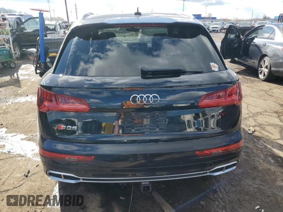 2018 Audi SQ5 Prestige with VIN WA1C4AFY3J2233830, listed as a Copart auction lot 46489625 with 68,752 mi miles and Clean Title. Bid and sale history available at DreamBid. Image 6.