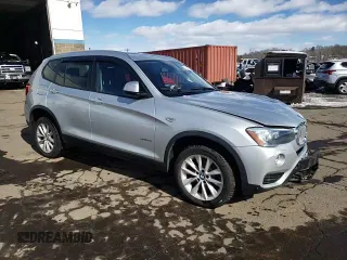 2017 BMW X3 xDrive28i with VIN 5UXWX9C56H0T11329, listed as a Copart auction lot 44760645 with 147,089 mi miles and Salvage Title. Bid and sale history available at DreamBid. Image 14.