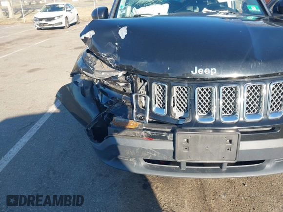 2016 Jeep Compass High Altitude Edition with VIN 1C4NJDEB3GD762908, listed as a IAAI auction lot 41883275 with 93,968 mi miles. Bid and sale history available at carsss.com. Image 6.