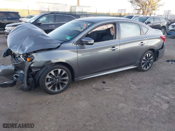 2018 Nissan Sentra SV with VIN 3N1AB7AP0JY348278, listed as a IAAI auction lot 40828873 with NaN miles. Bid and sale history available at carsss.com. Image 2.