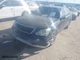 2005 Lexus LS 430 with VIN JTHBN36F555000091, listed as a IAAI auction lot 41766047 with 1 mi miles. Bid and sale history available at carsss.com. Image 17.