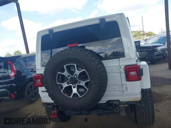 2022 Jeep Wrangler Unlimited Rubicon z VIN 1C4JJXFM6NW234295, wystawiony jako IAAI lot #41906475 z przebiegiem 47 546 mil mil oraz . Historia ofert i sprzedaży dostępna na DreamBid. Obrazek 17.