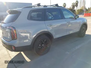 2024 Kia Telluride SX Prestige X-Pro with VIN 5XYP5DGCXRG428642, listed as a IAAI auction lot 41518556 with 12,244 mi miles and . Bid and sale history available at DreamBid. Image 4.