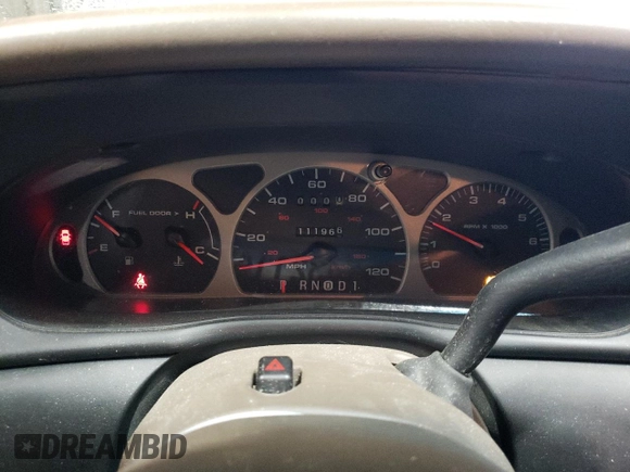 1999 Ford Taurus SE with VIN 1FAFP53S6XA242981, listed as a Copart auction lot 43211425 with 111,966 mi miles and Salvage title. Bid and sale history available at DreamBid. Image 9.