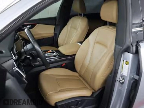 2020 Audi Q8 Premium Plus with VIN WA1EVAF16LD0071XX, listed as a Copart auction lot 42875245 with 47,459 mi miles and Clean title. Bid and sale history available at DreamBid. Image 10.