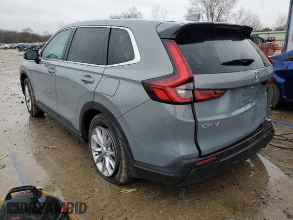 2024 Honda CR-V EX-L with VIN 7FARS4H76RE000467, listed as a Copart auction lot 47762815 with 27,274 mi miles and Salvage Title. Bid and sale history available at carsss.com. Image 2.