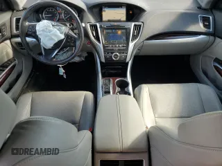 2016 Acura TLX Advance with VIN 19UUB2F77GA007996, listed as a Copart auction lot 62383035 with 129,642 mi miles and Salvage title. Bid and sale history available at DreamBid. Image 8.