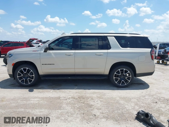 2022 Chevrolet Suburban RST with VIN 1GNSCEKD9NR230711, listed as a IAAI auction lot 42086329 with 115,792 mi miles and . Bid and sale history available at DreamBid. Image 15.