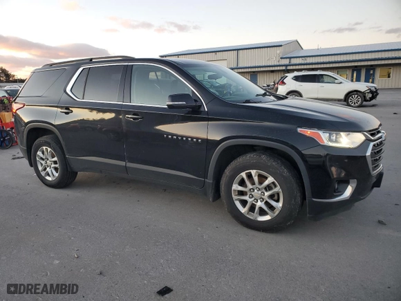 2019 Chevrolet Traverse LT Leather with VIN 1GNEVHKW1KJ211865, listed as a Copart auction lot 83752034 with 163,299 mi miles and Salvage Title. Bid and sale history available at carsss.com. Image 4.