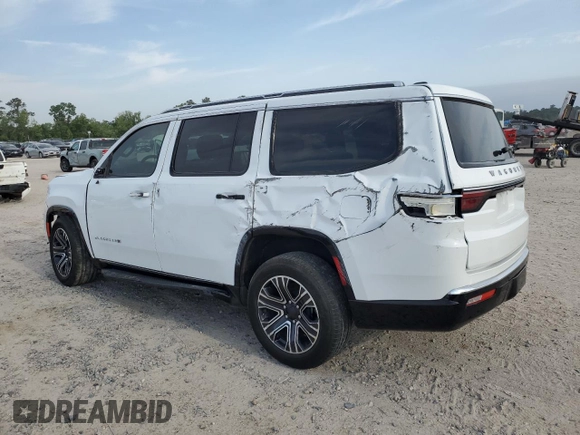 2024 Jeep Wagoneer с VIN 1C4SJUAPXRS115733, выставлен на аукционе Copart как лот 53359125 с пробегом 14 131 миль миль и Списание • Salvage title. История ставок и продаж доступна на DreamBid. Изображение 2.