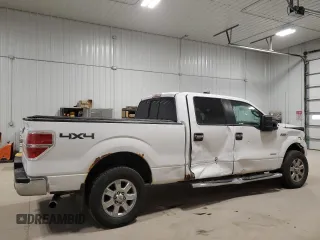 2013 Ford F-150 XL with VIN 1FTFW1ET8DKF57962, listed as a Copart auction lot 52625295 with 193,982 mi miles and Salvage Title. Bid and sale history available at carsss.com. Image 3.