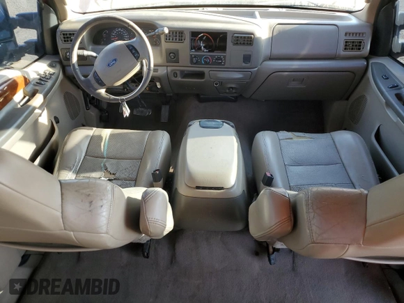2003 Ford Super Duty F-250 XL with VIN 1FTNW20P43EB43747, listed as a Copart auction lot 88175035 with 0 mi miles and Salvage Title. Bid and sale history available at carsss.com. Image 8.
