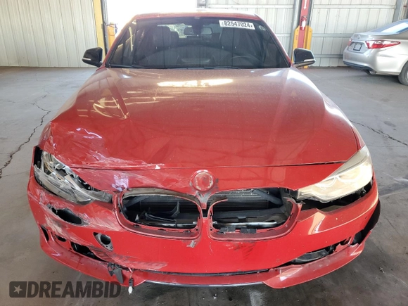 2015 BMW 3 Series 328d with VIN WBA3D3C50FK157838, listed as a Copart auction lot 82547024 with 83,216 mi miles and Salvage title. Bid and sale history available at DreamBid. Image 5.