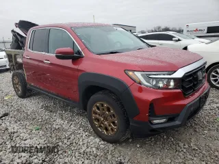 2022 Honda Ridgeline RTL-E with VIN 5FPYK3F73NB003767, listed as a Copart auction lot 44217335 with 40,039 mi miles and Salvage Title. Bid and sale history available at DreamBid. Image 4.