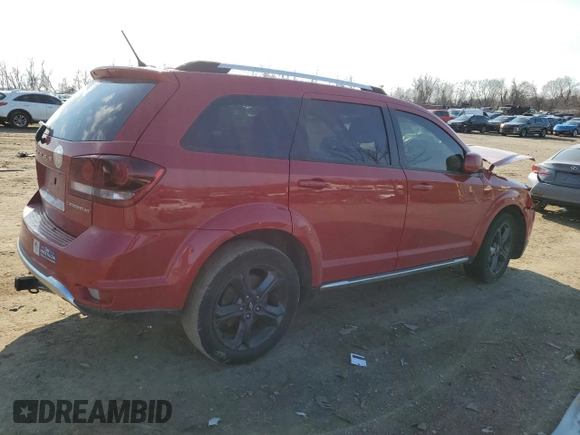 2018 Dodge Journey Crossroad with VIN 3C4PDDGG3JT387161, listed as a Copart auction lot 44613065 with Not Provided miles and Salvage Title. Bid and sale history available at DreamBid. Image 3.