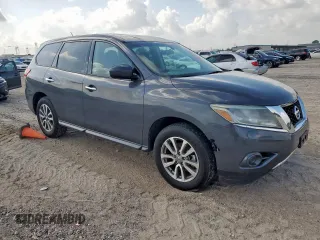 2013 Nissan Pathfinder S with VIN 5N1AR2MN1DC603471, listed as a Copart auction lot 61992725 with 126,343 mi miles and Clean title. Bid and sale history available at DreamBid. Image 4.