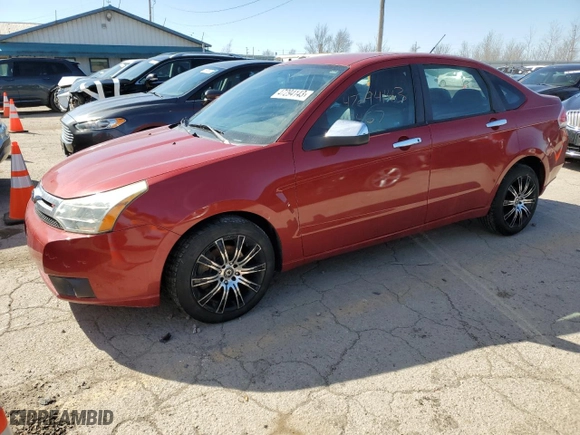 2010 Ford Focus SEL with VIN 1FAHP3HN7AW261808, listed as a Copart auction lot 46989725 with 143,467 mi miles and Non Repairable. Bid and sale history available at carsss.com. Image 1.
