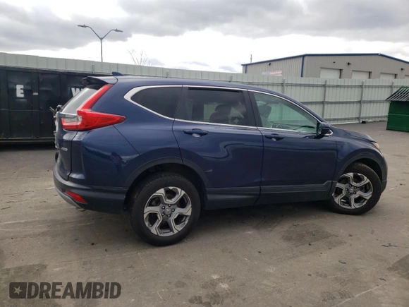 2019 Honda CR-V EX with VIN 2HKRW2H52KH633042, listed as a Copart auction lot 42167633 with 43,080 mi miles. Bid and sale history available at carsss.com. Image 3.