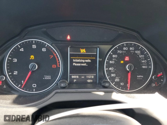 2015 Audi Q5 Premium Plus with VIN WA1LFAFP4FA084939, listed as a Copart auction lot 54881825 with 94,916 mi miles and Salvage title. Bid and sale history available at DreamBid. Image 9.