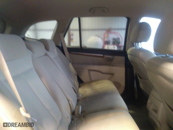 2009 Hyundai Santa Fe GLS with VIN 5NMSG13D89H247806, listed as a IAAI auction lot 40909738 with 169,151 mi miles. Bid and sale history available at carsss.com. Image 8.