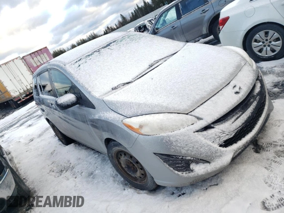 2015 Mazda 5 Touring with VIN JM1CW2CL3F0181018, listed as a Copart auction lot 80657164 with 382,062 mi miles and Salvage title. Bid and sale history available at DreamBid. Image 4.