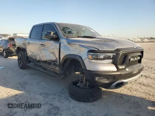 2020 Ram 1500 Rebel with VIN 1C6RRELT7LN299176, listed as a Copart auction lot 76778334 with 70,059 mi miles and Salvage title. Bid and sale history available at DreamBid. Image 4.