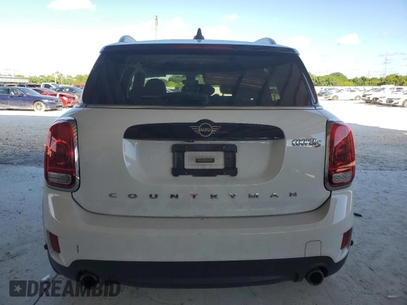 2019 MINI Countryman Cooper S with VIN WMZYT5C59K3E63967, listed as a Copart auction lot 73022644 with 56,638 mi miles and Salvage Title. Bid and sale history available at carsss.com. Image 6.