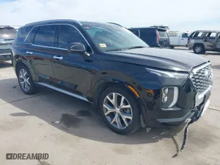 2021 Hyundai Palisade Limited with VIN KM8R54HE8MU212980, listed as a IAAI auction lot 41664481 with 34,889 mi miles. Bid and sale history available at carsss.com. Image 1.