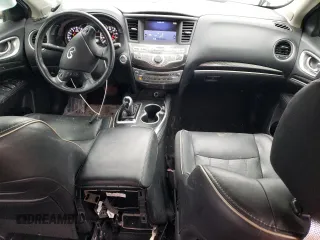2018 Infiniti QX60 with VIN 5N1DL0MM7JC500755, listed as a Copart auction lot 85363834 with 119,413 mi miles and Salvage Title. Bid and sale history available at carsss.com. Image 8.