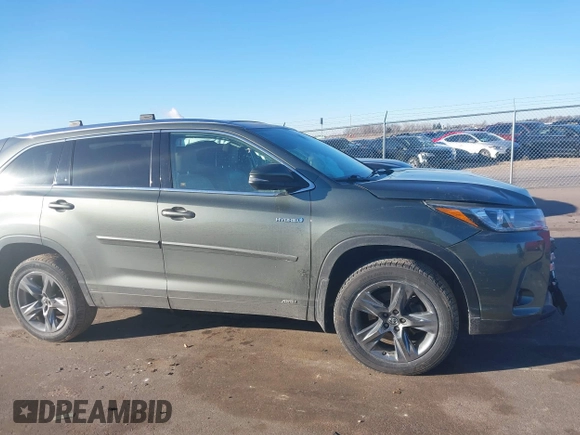 2018 Toyota Highlander Hybrid Limited with VIN 5TDDGRFH8JS045443, listed as a IAAI auction lot 41256831 with 105,736 mi miles and . Bid and sale history available at DreamBid. Image 14.