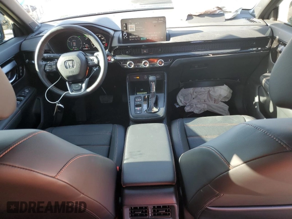2025 Honda CR-V Sport Touring with VIN 7FARS6H97SE008791, listed as a Copart auction lot 54826445 with 20,573 mi miles and Non Repairable. Bid and sale history available at DreamBid. Image 8.