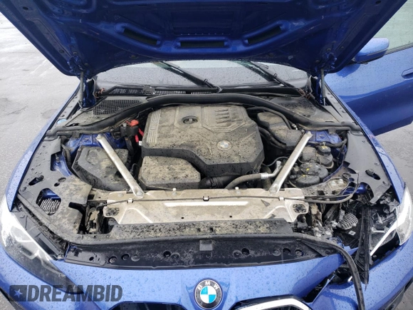2022 BMW 4 Series 430i with VIN WBA63AV01NFL98112, listed as a Copart auction lot 56421085 with Not provided miles and Salvage title. Bid and sale history available at DreamBid. Image 11.