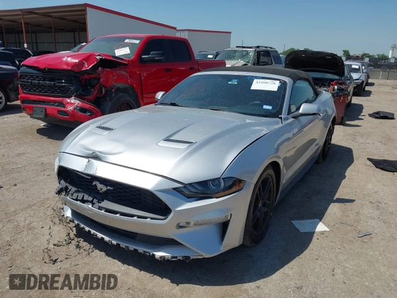 2018 Ford Mustang EcoBoost Premium with VIN 1FATP8UH6J5124517, listed as a IAAI auction lot 42260728 with 52,773 mi miles and . Bid and sale history available at DreamBid. Image 18.