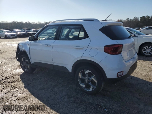 2024 Hyundai Venue SEL with VIN KMHRC8A31RU280227, listed as a Copart auction lot 48854665 with 28,050 mi miles and Salvage Title. Bid and sale history available at DreamBid. Image 2.