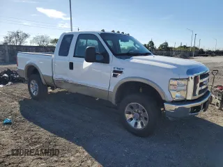 2008 Ford F-350 XL with VIN 1FTWX31R78EA64684, listed as a Copart auction lot 48265585 with Not Provided miles and Salvage Title. Bid and sale history available at DreamBid. Image 4.