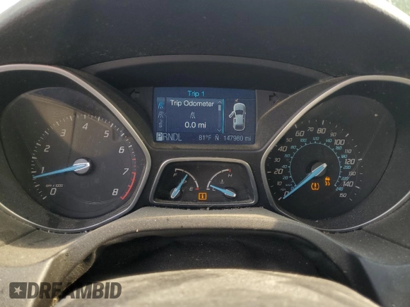 2012 Ford Focus SE with VIN 1FAHP3F23CL335416, listed as a Copart auction lot 60038865 with 147,980 mi miles and Salvage title. Bid and sale history available at DreamBid. Image 9.