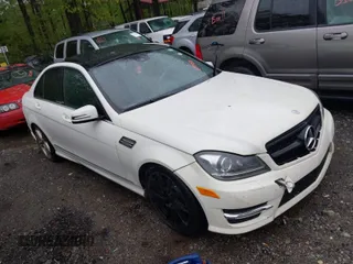 2012 Mercedes-Benz C-Class C 300 Sport with VIN WDDGF8BB0CR230458, listed as a IAAI auction lot 41970081 with 149,403 mi miles. Bid and sale history available at carsss.com. Image 1.