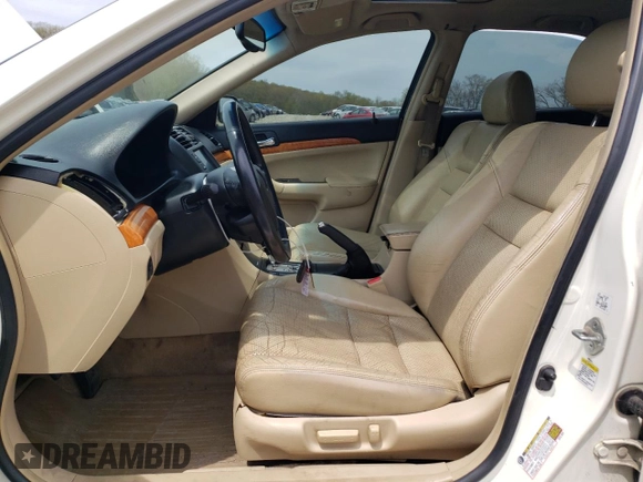 2004 Acura TSX w/Navigation with VIN JH4CL96934C026335, listed as a Copart auction lot 53743664 with 187,550 mi miles and Clean title. Bid and sale history available at DreamBid. Image 7.