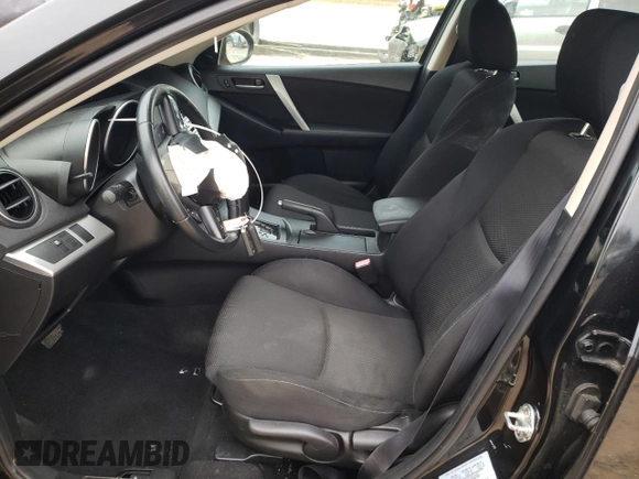 2012 Mazda 3 s Touring with VIN JM1BL1V54C1572990, listed as a Copart auction lot 47846595 with 142,672 mi miles and Salvage Title. Bid and sale history available at carsss.com. Image 7.