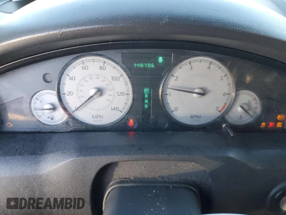 2007 Chrysler 300 Touring with VIN 2C3KA53G37H706773, listed as a Copart auction lot 46923575 with 148,706 mi miles and Salvage Title. Bid and sale history available at DreamBid. Image 9.