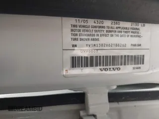 2006 Volvo S40 2.4L с VIN YV1MS382X62188262, выставлен на аукционе IAAI как лот 42384063 с пробегом 85 285 миль миль и . История ставок и продаж доступна на DreamBid. Изображение 9.