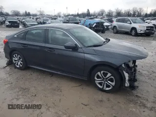 2022 Honda Civic LX z VIN 2HGFE2F24NH549852, wystawiony jako Copart lot #84427564 z przebiegiem 48 974 mil mil oraz Szkoda całkowita • Salvage title. Historia ofert i sprzedaży dostępna na DreamBid. Obrazek 4.