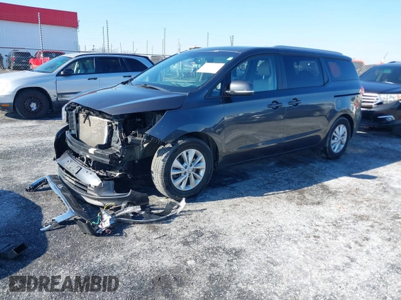 2018 Kia Sedona LX with VIN KNDMB5C18J6397114, listed as a IAAI auction lot 41273916 with 78,599 mi miles. Bid and sale history available at carsss.com. Image 17.