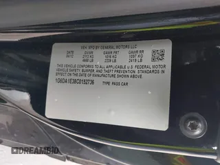2012 Cadillac CTS with VIN 1G6DA1E38C0152736, listed as a IAAI auction lot 41710461 with 152,523 mi miles and . Bid and sale history available at DreamBid. Image 9.