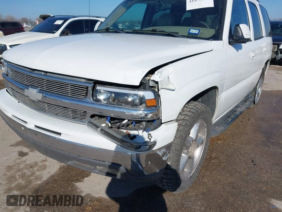 2005 Chevrolet Tahoe Z71 with VIN 1GNEC13T25R108333, listed as a IAAI auction lot 41473619 with 193,335 mi miles and . Bid and sale history available at DreamBid. Image 6.