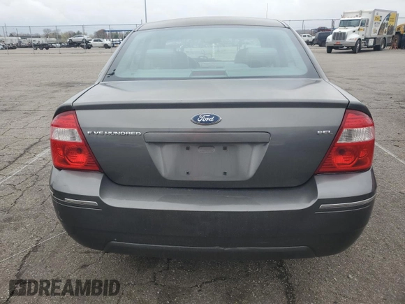 2005 Ford Five Hundred SEL with VIN 1FAFP24195G163447, listed as a Copart auction lot 81082594 with 257,955 mi miles and Salvage Title. Bid and sale history available at carsss.com. Image 6.