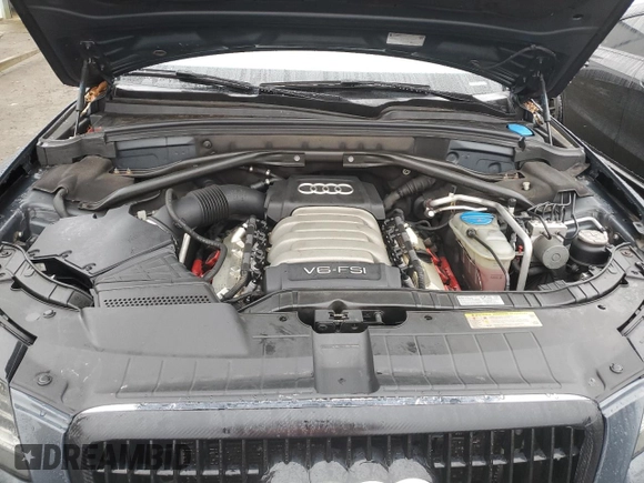2011 Audi Q5 Premium with VIN WA1LKCFPXBA111269, listed as a Copart auction lot 43534795 with 197,221 mi miles and Clean title. Bid and sale history available at DreamBid. Image 12.