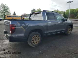 2022 Honda Ridgeline RTL-E with VIN 5FPYK3F79NB013946, listed as a Copart auction lot 55568745 with 21,541 mi miles and Salvage title. Bid and sale history available at DreamBid. Image 3.