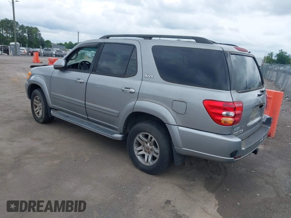 2003 Toyota Sequoia SR5 with VIN 5TDBT44A93S170594, listed as a IAAI auction lot 42251396 with 218,620 mi miles and . Bid and sale history available at DreamBid. Image 3.